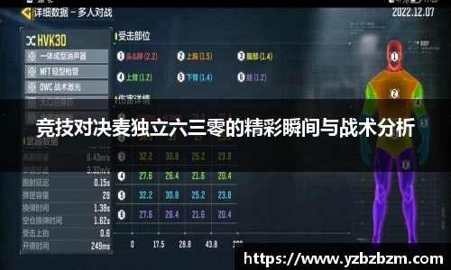 好博体育竞技对决麦独立六三零的精彩瞬间与战术分析